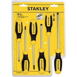 Stanley Tool 6pc Screwdriver Set