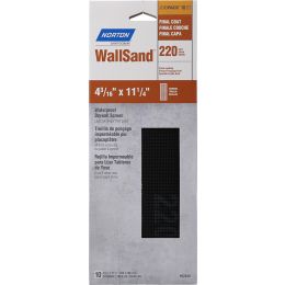 Norton 4-3/16" x 11-1/4" 220 WallSand Drywall Screens 10pk