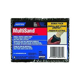 Norton 4" x 2-3/4" x 1" MultiSand Fine/Med Sponge 6Pk