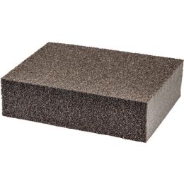 Norton 4" x 2-3/4" x 1" MultiSand Fine/Medium Sponge (24 per Pack)