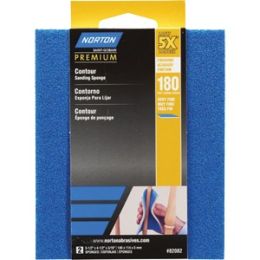 Norton 180 ProSand Contour Sanding Sponge 2Pk