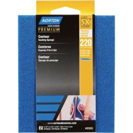 Norton 220 ProSand Contour Sanding Sponge 2Pk