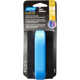 Norton 120 ProSand Small Area Sanding Sponge w/ Handle 6Pk
