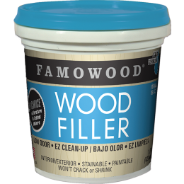 Famowood 24oz Walnut Solvent Free Wood Filler
