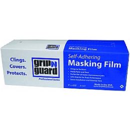 Petoskey 9' x 400' .4mil Grip N Guard Lite Self Adhering Masking Film