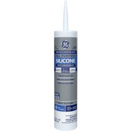 GE 10.1 oz Clear Window & Door Silicone I Sealant (IDH: 2795576)