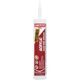 Loctite 10oz Polyseamseal White Acrylic Caulk w/ Silicone