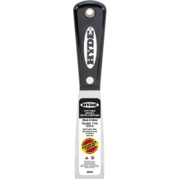 Hyde 1-1/4" Black & Silver Flex Putty Knife