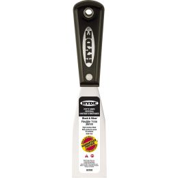 Hyde 1-1/2" Black & Silver Flex Putty Knife