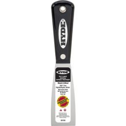 Hyde 1-1/2" Black & Silver Stiff Putty Knife