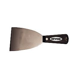 Hyde 3" Black & Silver Flex Scraper