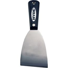 Hyde 3" Black & Silver Stiff Chisel Scraper