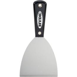 Hyde 4" Black & Silver Stiff Extra HD Chisel Scraper