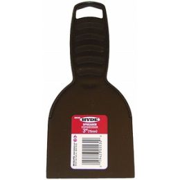 Hyde 3" Black Plastic Scraper