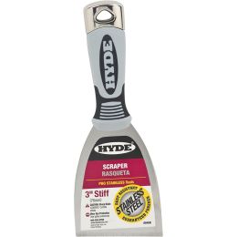 Hyde 3" Pro Stainless Stiff Scraper Hammer Head