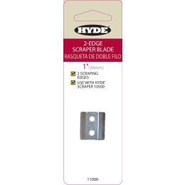 Hyde 1" 2-Edge Scraper Replacement Blade For 10000 & 10500