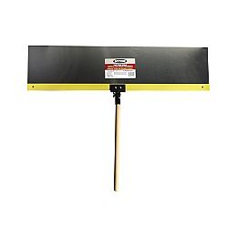 Hyde 36" x 9" Aluminum Flexible Spray Shield w/ Pivot Neck & 18" Handle