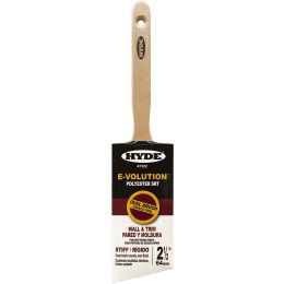 Hyde 2-1/2" E-Volution SRT Polyester Stiff Blend Oval Paint Brush