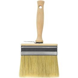 Bestt Liebco #123 4-3/4" Master Stainer White China Bristle Block Brush