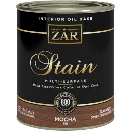 Zar Qt Mocha 119 Wood Stain