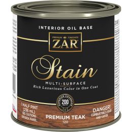 Zar .5Pt Premium Teak 120 Wood Stain