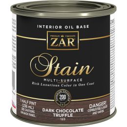 Zar .5Pt Dark Chocolate Truffle 123 Wood Stain
