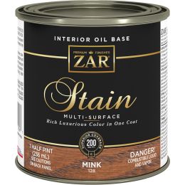 Zar .5Pt Mink 128 Wood Stain