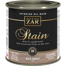 Zar .5Pt Silk Gray 170 Wood Stain