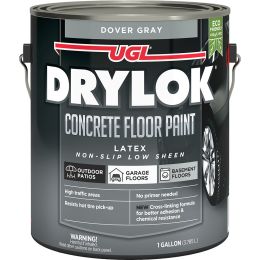 Drylok 1gal Dover Gray Water-Based Concrete Floor Paint