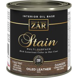 ZAR .5Pt Oiled Leather Wood Stain