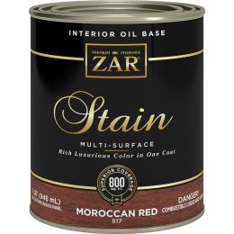 ZAR 1Qt Moroccan Red Wood Stain