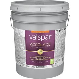 Valspar 5gal Semi-Gloss Finish Ultra White Accolade Interior Paint & Primer