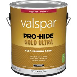 Valspar 1gal Eggshell Finish Pastel Base Pro-Hide Gold Ultra Interior Paint