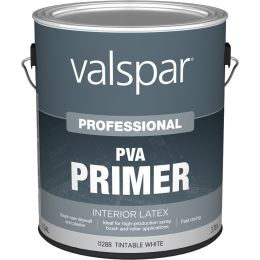 Valspar 1gal White Pro-Hide Interior Latex PVA Primer & Sealer