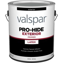 Valspar 1gal White Finish Pro-Hide Exterior Latex Primer