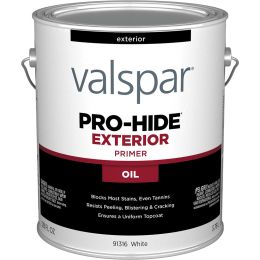 Valspar 1gal White Finish Pro-Hide Exterior Oil Primer