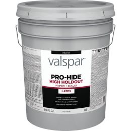 Valspar 5gal White Pro-Hide Interior High Holdout Latex Primer