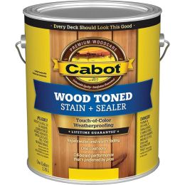 Cabot 1gal Natural Wood-Toned Deck & Siding Stain (High Performance)