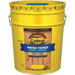 Cabot 5gal Cedar Wood-Toned Deck & Siding Stain (Low Odor)