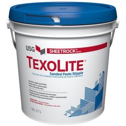 USG 1gal Texolite Sanded Paste Stipple White