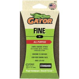 Gator Fine 3" x 5" x 1" Jumbo Sanding Sponge All Purpose