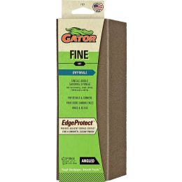 Gator Fine 3" x 8" x 1" Large Angled Sanding Sponge-Drywall