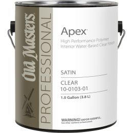 Old Masters 1gal Satin Apex High Performance Polymer Interior Water-Based Clear Finish
