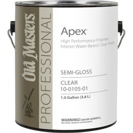 Old Masters 1gal Semi-Gloss Apex High Performance Polymer Interior Water-Based Clear Finish