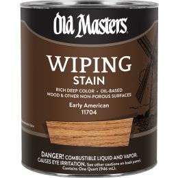 Old Masters Qt Early American Wiping Stain