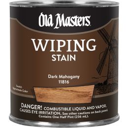 Old Masters .5Pt Dark Mahogany Wiping Stain