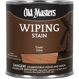 Old Masters .5Pt Cedar Wiping Stain