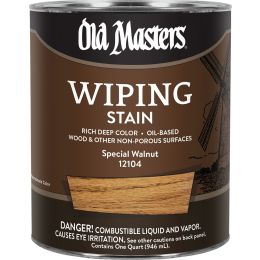 Old Masters Qt Special Walnut Wiping Stain