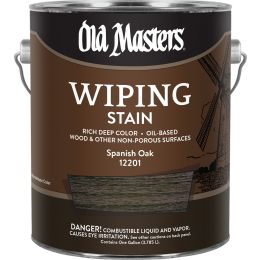 Old Masters 1gal Spanish Oak Oil-Based Wiping Stain