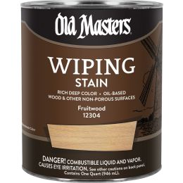 Old Masters Qt Fruitwood Wiping Stain
